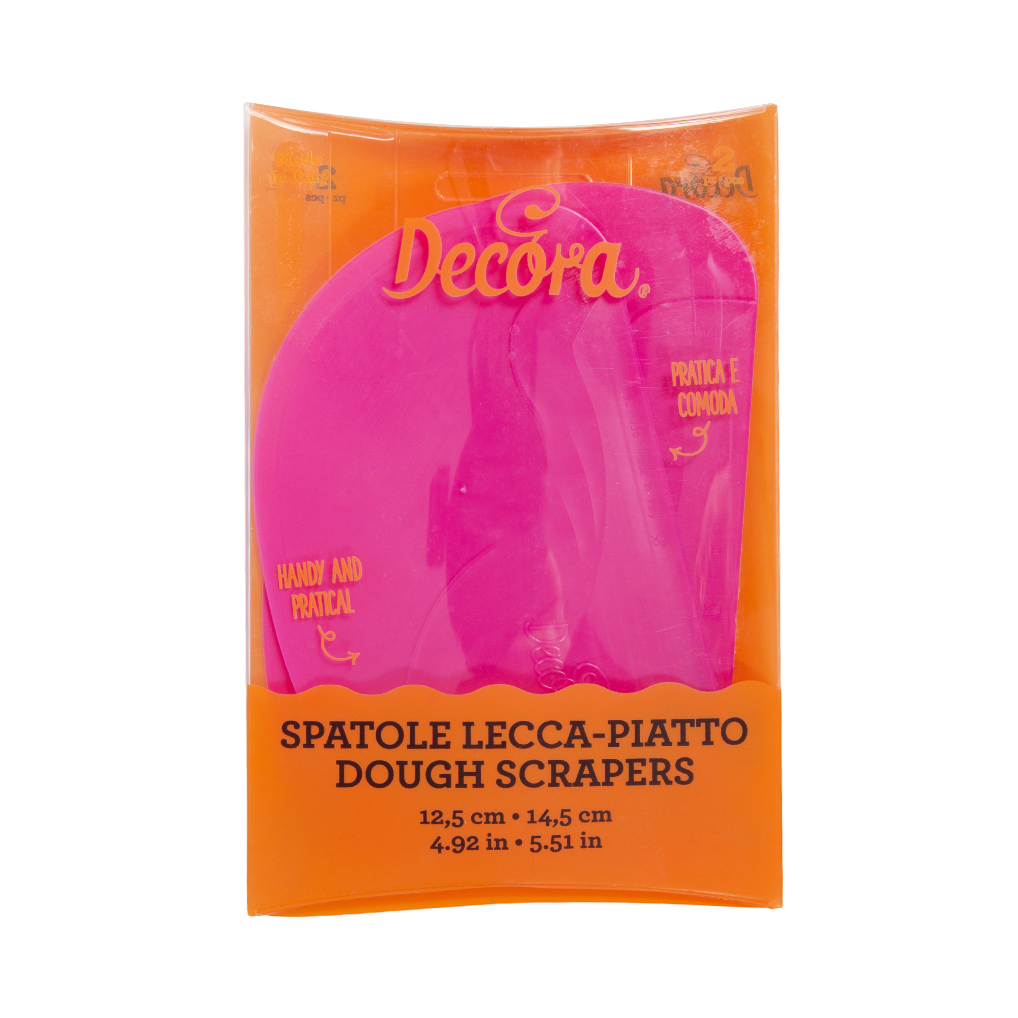 TU4A0010 Σετ πλαστικές σπάτουλες για ζυμάρια Decora - Image 1