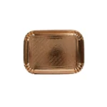 Δίσκος χάρτινος χρυσός 1 τεμ. - Image 4