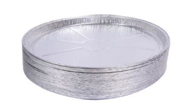 Ταψιά αλουμινίου μίας χρήσης στρογγυλά (πίτσας)
