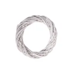 Στεφάνι διακόσμησης μπαμπού (bamboo) λευκό 1 τεμ. - Image 6