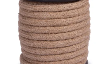 Κορδόνι διακοσμητικό γιούτα φυσικό 10mm 10 μ.