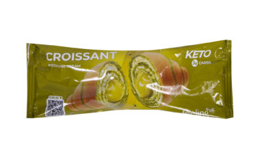 Κρουασάν με κρέμα φυστίκι πρωτεϊνικό, με χαμηλούς υδατάνθρακες Feeling OK Pistachio Cream 65 γρ.