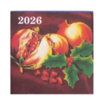 Ημερολόγιο τοίχου 7×7 εκ. ανεκδότων-μαγειρικής ημερήσιο Υδρόγειος 2026 - Image 2