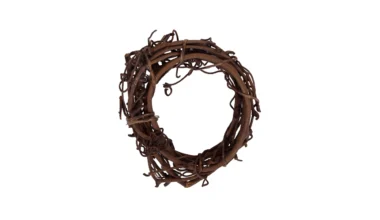 Στεφάνι διακόσμησης από κληματόβεργες 1 τεμ.