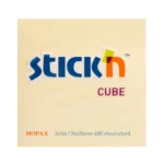 Post-it Stick'N Notes τετράγωνο απλό (76x76)mm 400 φύλλα