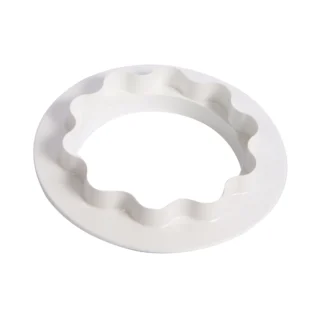 Κουπάτ πλαστικό PME διπλής όψης στρογγυλό με κυματιστή μπορντούρα 1 τεμ. (018.01.123)