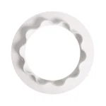 Κουπάτ πλαστικό PME διπλής όψης στρογγυλό με κυματιστή μπορντούρα 1 τεμ. (018.01.123) - Image 3