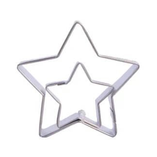 Κουπάτ μεταλλικό αστεράκι σετ 2 τεμ. (018.04.513)
