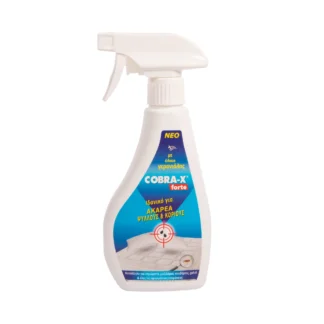 Σπρέι με απωθητικό υγρό για ακάρεα, σκόρους Cobra-X forte 300ml