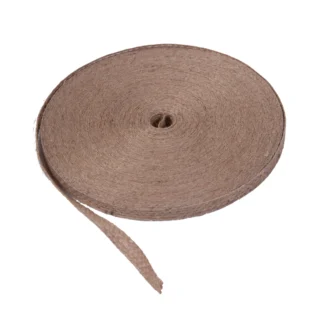 Κορδέλα διακοσμητική γιούτα φυσική 10mm 25 μ. (03210)