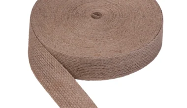 Κορδέλα διακοσμητική γιούτα φυσική 35mm 25 μ. (03235)