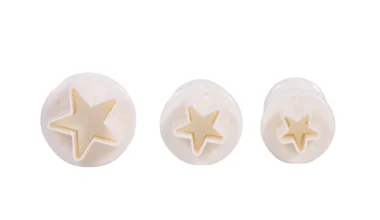 Κουπάτ-σφραγίδα αστέρια 3 τεμ. (018.04.521)