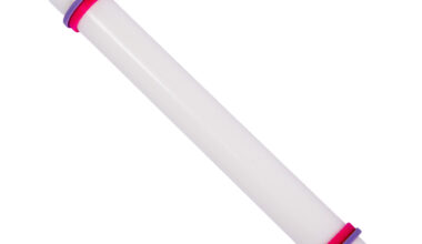 Πλάστης αντικολλητικός με δακτυλίδια Wilton 22,8 εκ. (022.50.008)