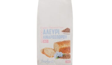 Αλεύρι λιναρόσπορου Βιο Αγρός ΒΙΟ 350 γρ.