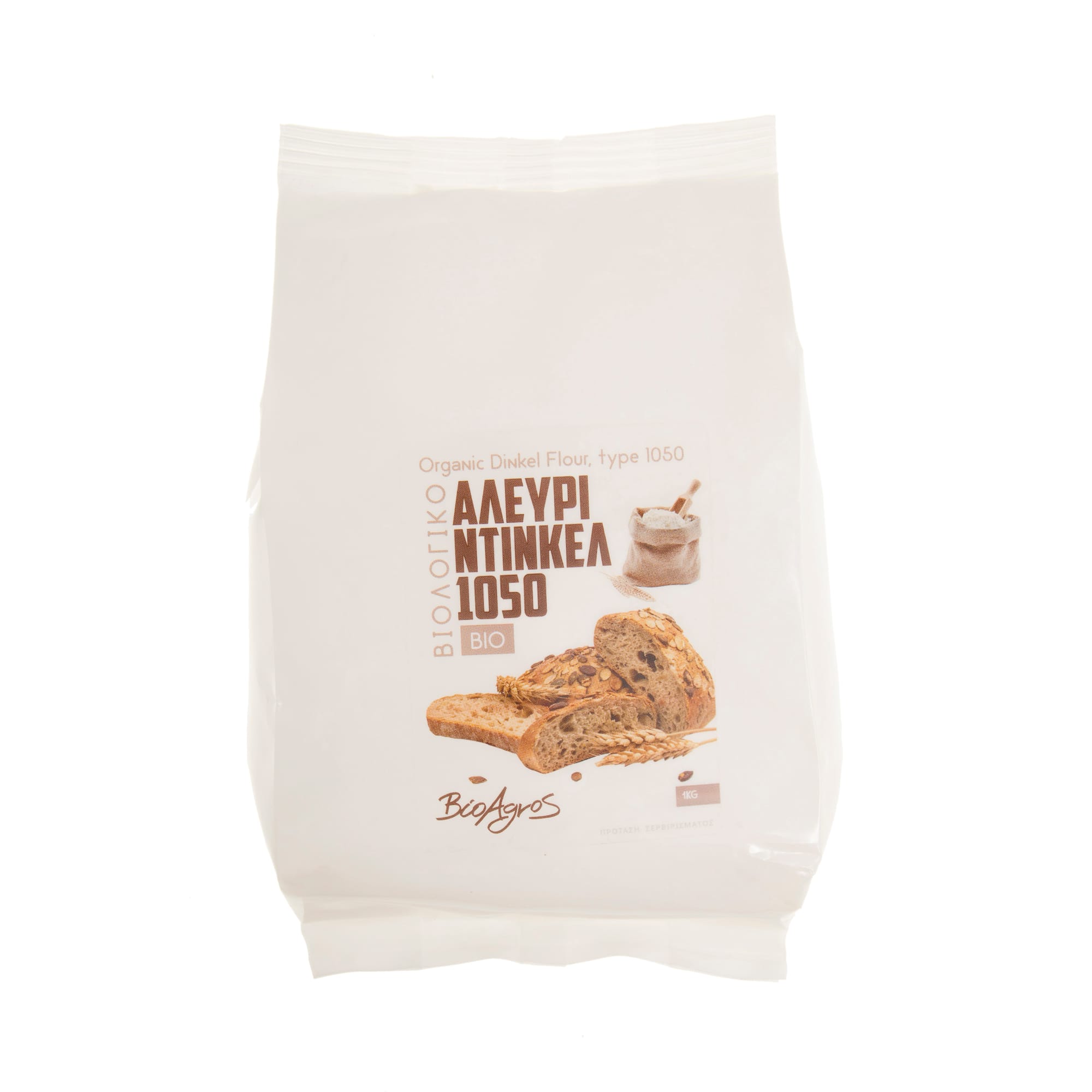 Αλεύρι Ντίνκελ τ. 10-50 Βιο Αγρός ΒΙΟ 1 κιλό