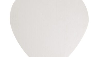 Βάση φελιζόλ καρδιά 10 εκ. ύψος 1 τεμ.