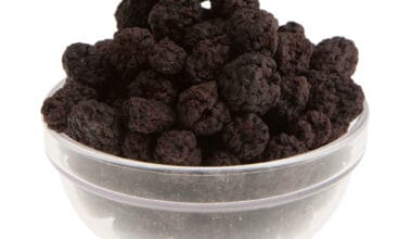 Μπλάκμπερι (blackberry) ή μαύρο βατόμουρο αποξηραμένο χωρίς ζάχαρη