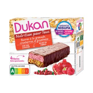 Dukan γκοφρέτες βρώμης με σοκολάτα και μούρα 4 x 30 γρ.