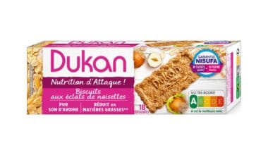 Dukan μπισκότα βρώμης με γεύση φουντούκι 225 γρ.