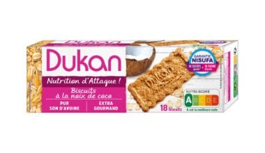 Dukan μπισκότα βρώμης με γεύση καρύδα 225 γρ.