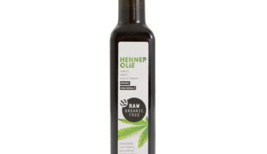 Έλαιο κάνναβης raw Hennep Olie ΒΙΟ 250ml