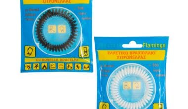 Ελαστικό βραχιολάκι σιτρονέλλας Flamingo 1 τεμ.