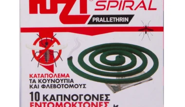 Φιδάκια για κουνούπια Fuzi Spiral 10 τεμ.