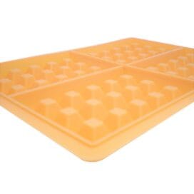 Φόρμα σιλικόνης για βάφλες 4 θέσεων (65017) - Image 2