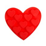 Φόρμα σιλικόνης καρδιές 10 θέσεων (SM-195)