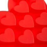 Φόρμα σιλικόνης καρδιές 10 θέσεων (SM-195) - Image 2