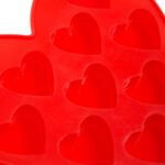Φόρμα σιλικόνης καρδιές 10 θέσεων (SM-195) - Image 4