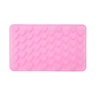 Φόρμα σιλικόνης μίνι καρδιές 55 θέσεων (SM-120)