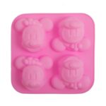 Φόρμα σιλικόνης Minnie Mouse 4 θέσεων (SM-150)