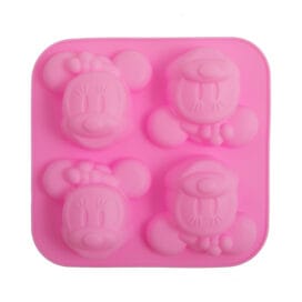 Φόρμα σιλικόνης Minnie Mouse 4 θέσεων (SM-150)