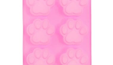 Φόρμα σιλικόνης πατουσάκια 6 θέσεων (SM-005)