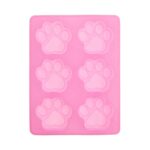 Φόρμα σιλικόνης πατουσάκια 6 θέσεων (SM-005) - Image 2