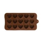 Φόρμα σιλικόνης σοκολατάκια-καρδούλες 15 θέσεων (65012) - Image 3