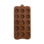 Φόρμα σιλικόνης σοκολατάκια-λουλούδια 15 θέσεων (65011) - Image 2