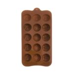 Φόρμα σιλικόνης σοκολατάκια-λουλούδια 15 θέσεων (65013) - Image 2