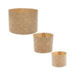 Φόρμες αντικολλητικές panettone (πανετόνε) για ψήσιμο 10 τεμ.