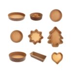 Φόρμες ψησίματος χάρτινες αντικολλητικές