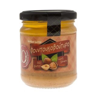 Φουντουκοβούτυρο χωρίς ζάχαρη 200 γρ.