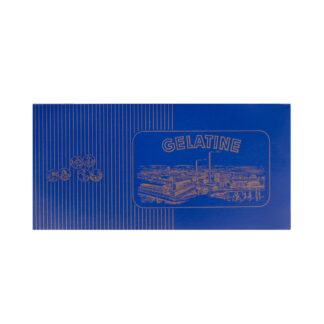 Φύλλα ζελατίνης κουτί 100 τεμ. x 5 γρ.