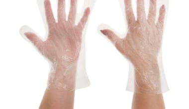 Γάντια μίας χρήσης πλαστικά (HDPE) Practic μη αποστειρωμένα 100 τεμ.