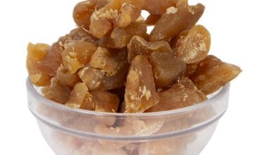 Τζίντζερ (ginger) αποξηραμένο χωρίς ζάχαρη