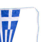 Γιρλάντα σημαιοστολισμού Εκκλησίας/Εθνικών Εορτών με 8 ελληνικά & 7 βυζαντινά σημαίακια 7,9μ. - Image 2