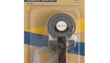 Γραφομηχάνημα χειρός για ανάγλυφες ταμπέλες MoTex Label Maker E-101 μαύρο + 1 ταινία ΔΩΡΟ!