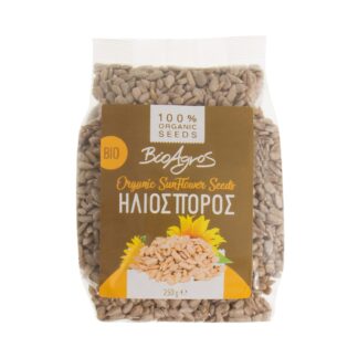 Ηλιόσπορος ψίχα χωρίς αλάτι Βιο Αγρός ΒΙΟ 250 γρ.
