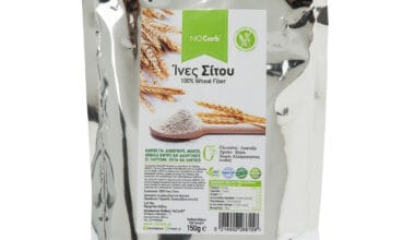 Ίνες σίτου No Carb 150 γρ. (χωρίς γλουτένη)