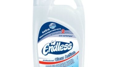 Καθαριστικό υγρό για τζάμια Endless Clear Action 4 λίτρα